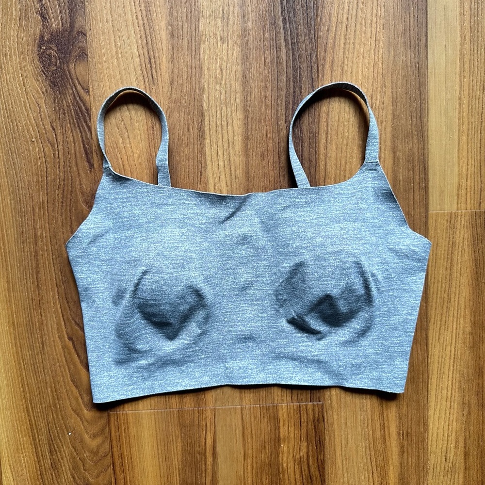 Grey Sports Bra